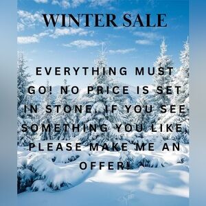 Winter Sale Offer Poster